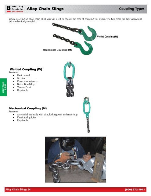 Alloy Chain Slings - Eoss.com
