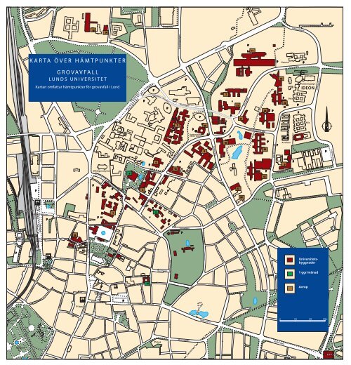 KARTA ÃVER HÃMTPUNKTER - Lunds universitet