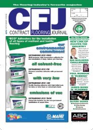 The flooring industry's favourite magazine - Contract Flooring Journal