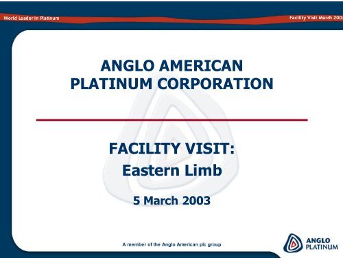 print pdf - Anglo American Platinum