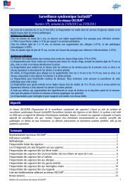 Surveillance syndromique SurSaUDÂ® - COLMU