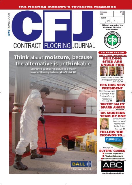 CFJ Jun 08 (Cover):CFJ Dec (Cover) - Contract Flooring Journal