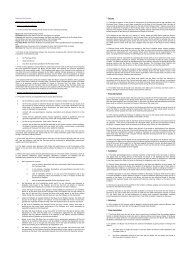 Terms & Conditions of Purchase - Northern Rail