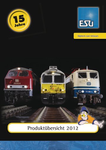 ESU Katalog 2012 - Modellbahnshop Sebnitz
