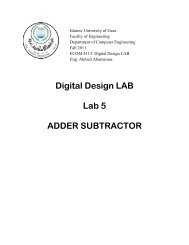 Digital Design LAB Lab 5 ADDER SUBTRACTOR