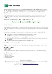 Assistant chef de projet H/F