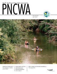 Pacific Northwest Clean Water Association Newsletter Fall ... - pncwa