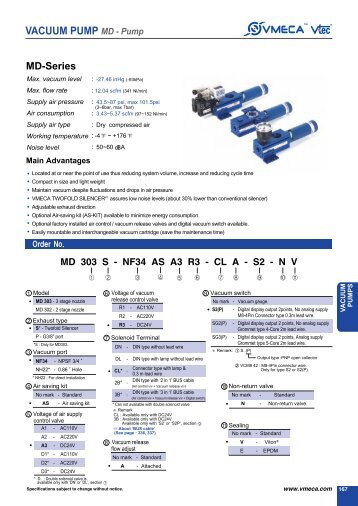 VACUUM PUMP MD - Pump - x-pro GmbH