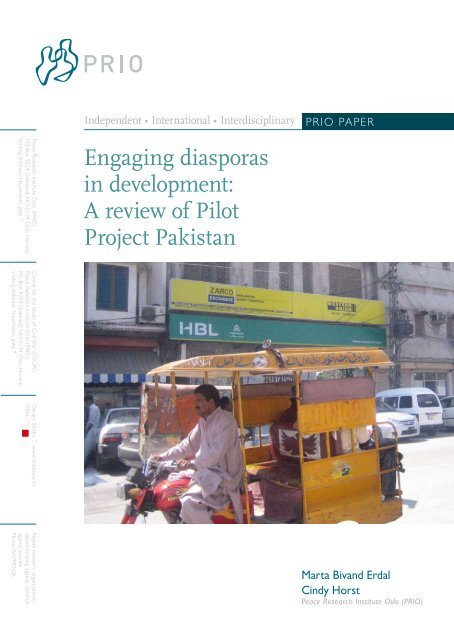 A review of Pilot Project Pakistan - PRIO