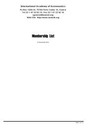 Current Membership List 4/9/2012