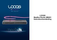 LOOQS MeeBox Router MB201 Gebruikershandleiding - Looqs.com