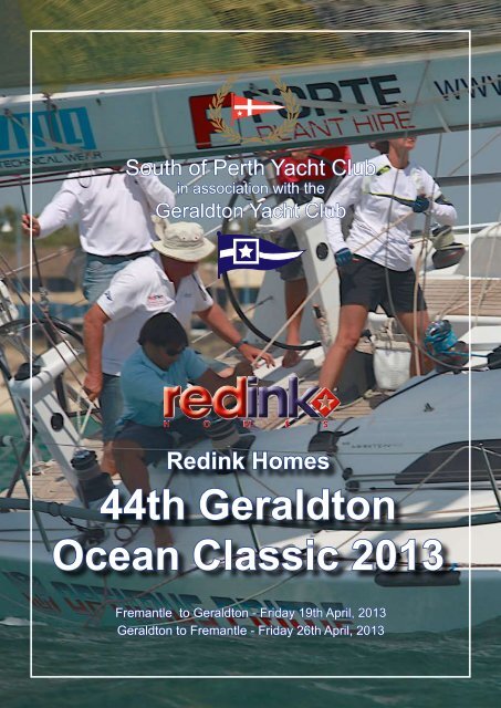 44th Geraldton Ocean Classic 2013 - South of Perth Yacht Club