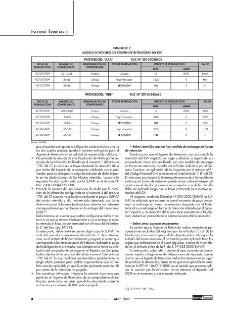 informe tributario - AELE