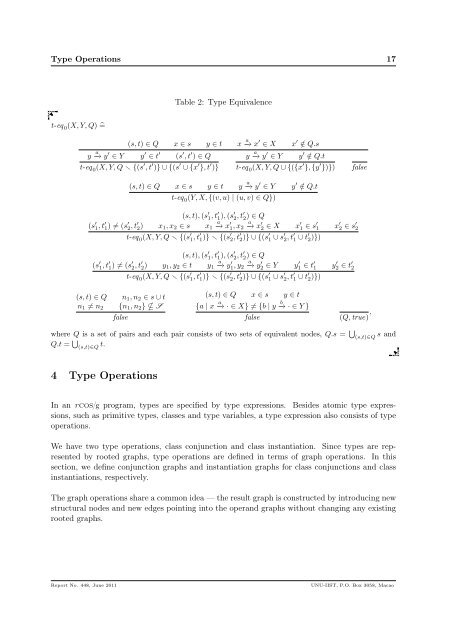 A Graph-Based Generic Type System for Object-Oriented Programs