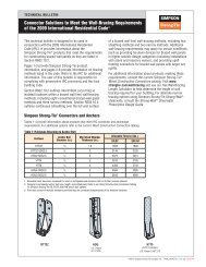 Connector Solutions to Meet the Wall-Bracing Requirements of the ...