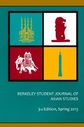 Third Edition Spring 2013 - Institute of East Asian Studies, UC ...