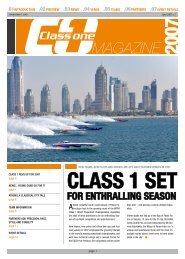 class 1 set for enthralling season - Class-1.com