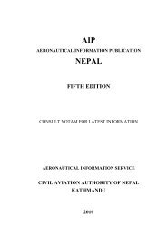 AIP 2010-General.pdf - Civil Aviation Authority of Nepal