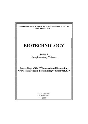 Proceedings Volume 2010 (format .pdf) - SimpBTH