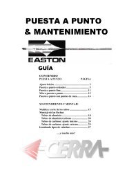 Guia de Puesta a Punto y mantenimiento - Cerra