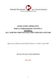 linee guida operative per la formazione continua esterna all'azienda ...