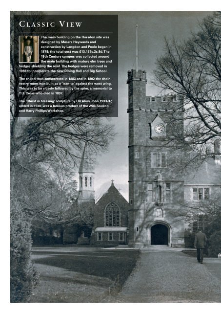 Issue 2 Winter 2008 (6.3 MB) - Blundell's School