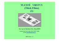 TLUSTÃƒÂ‰ VRSTVY - UMEL - VysokÃƒÂ© uÃ„ÂenÃƒÂ­ technickÃƒÂ© v BrnÃ„Â›