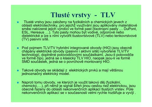 TLUSTÃƒÂ‰ VRSTVY - UMEL - VysokÃƒÂ© uÃ„ÂenÃƒÂ­ technickÃƒÂ© v BrnÃ„Â›