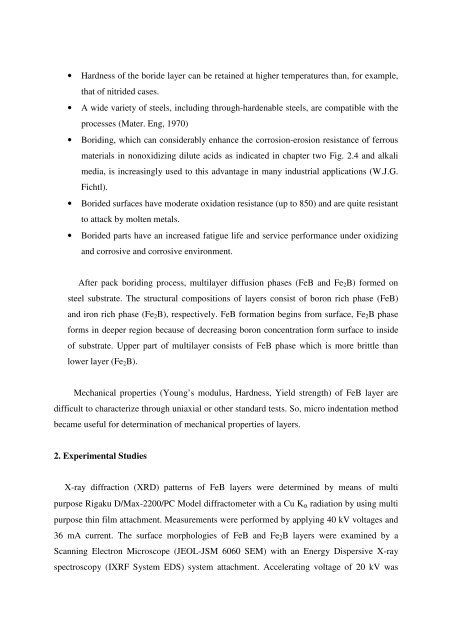 DETERMINATION OF THIN FILM'S MECHANICAL PROPERTIES