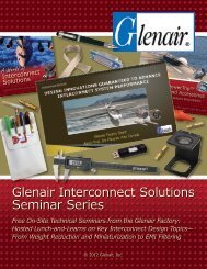 Glenair Interconnect Solutions Seminar Series Brochure - Glenair, Inc.
