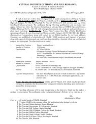 Notification for the Post of Project Assistant against Notification No.