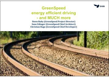 GreenSpeed energy efficient driving - and MUCH more