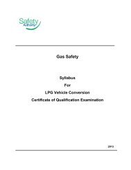 LPG Vehicle Conversion Certificate of Qualification - BC Safety ...