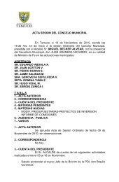 ACTA SESION DEL CONCEJO MUNICIPAL - Temuco