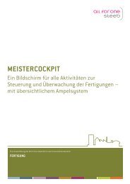 Factsheet Meistercockpit - All for One Midmarket AG
