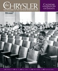 View PDF - Chrysler Museum of Art