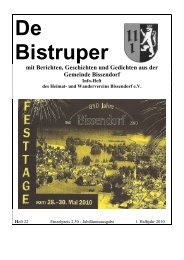 De Bistruper Heft 22 UB3Bullerdiek - Heimatverein-bissendorf.de