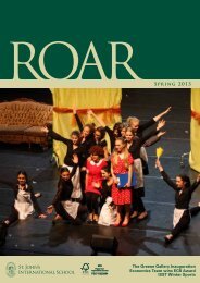 ROAR Spring 2013 - St. John's International School