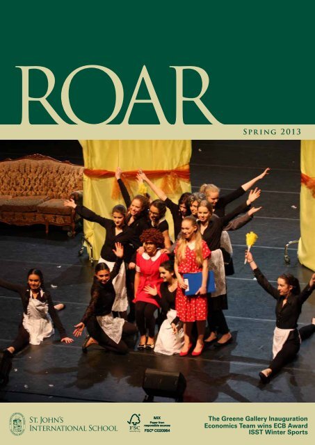 ROAR Spring 2013 - St. John's International School