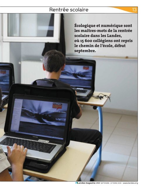 Landes Magazine N°7 - Conseil général des Landes