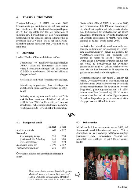Verksamh 2006 070221.pdf - Utbildningsvetenskapliga fakulteten ...