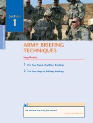 Army Briefing Techniques.pdf - UNC Charlotte Army ROTC