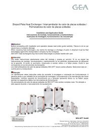 Brazed Plate Heat Exchanger / Intercambiador de calor de placas ...