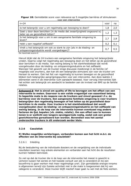 Onderzoeksrapport Deel III - Katholieke Hogeschool Kempen