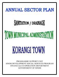 Korangi Town PDF File - Finance Department - Government of Sindh