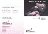 WAS IST MIT MAMA LOS? - Susan G. KOMEN Deutschland e.V.