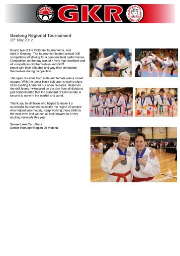 Geelong Reg Tourn 20.. - GKR Karate