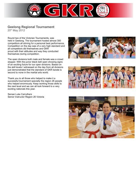 Geelong Reg Tourn 20.. - GKR Karate