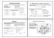 Variabili casuali bivariate