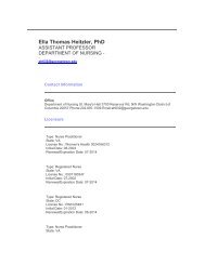 Ella Thomas Heitzler, PhD - Georgetown University